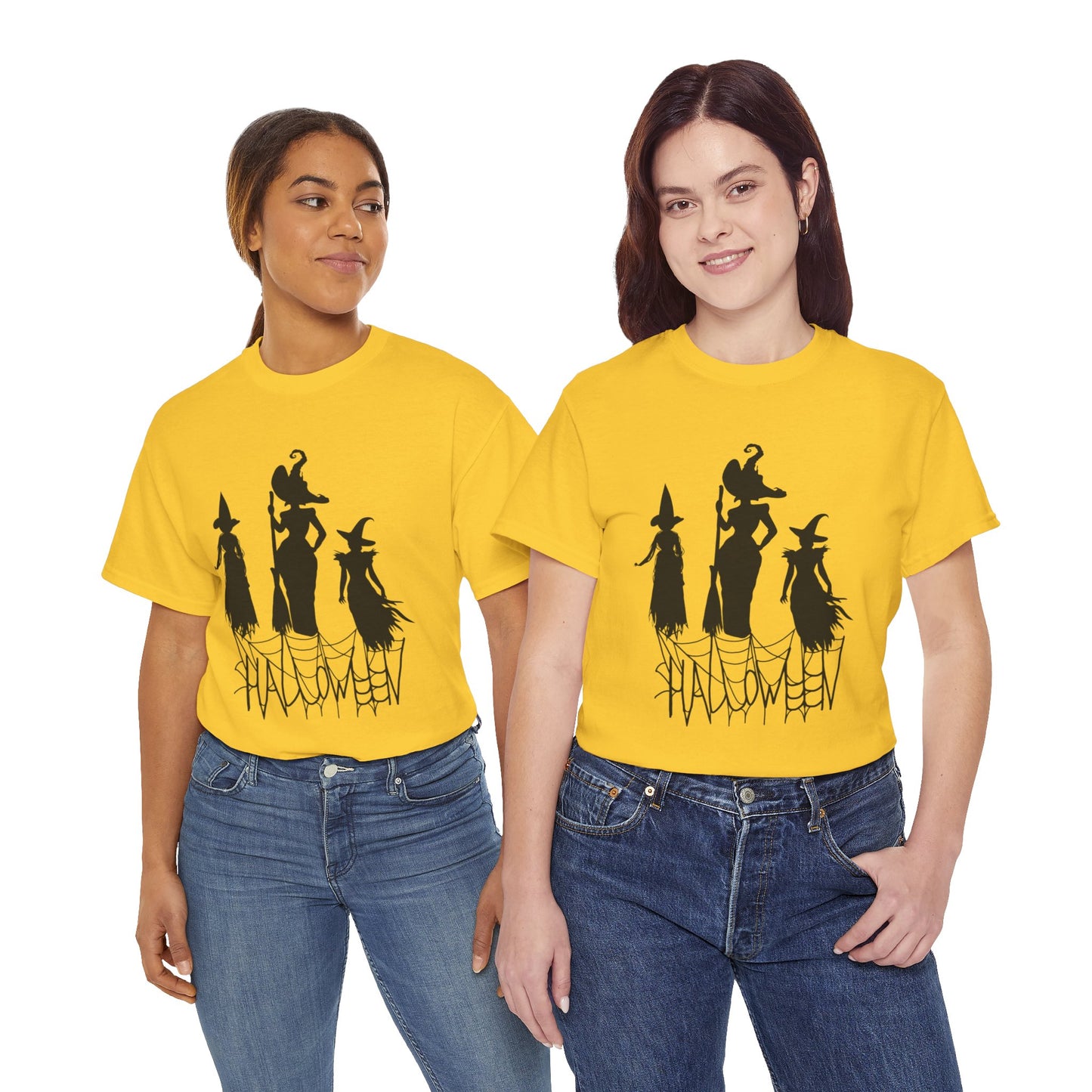 Unisex Heavy Cotton Tee - Three Witches