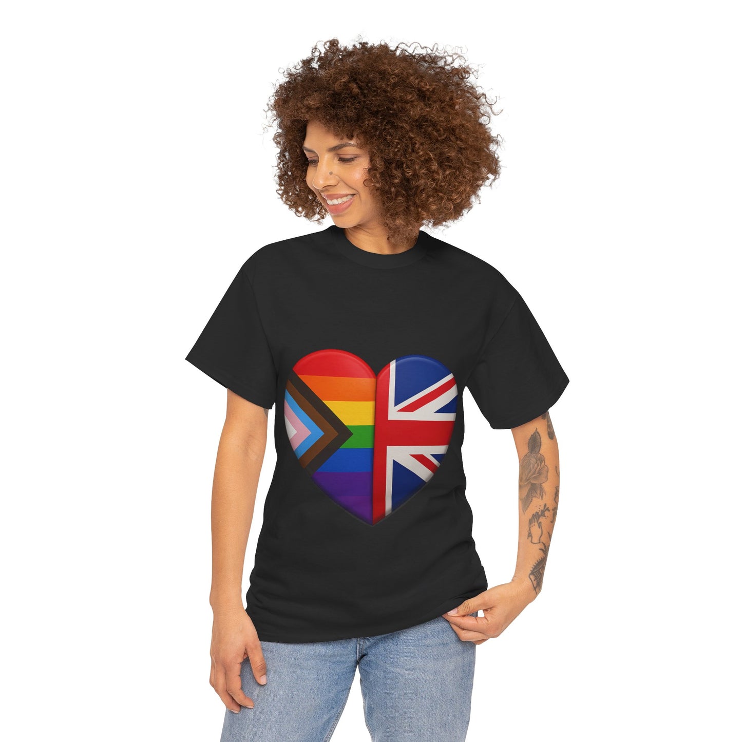 Pride Flag Unisex Tee - Reclaiming the Union Flag