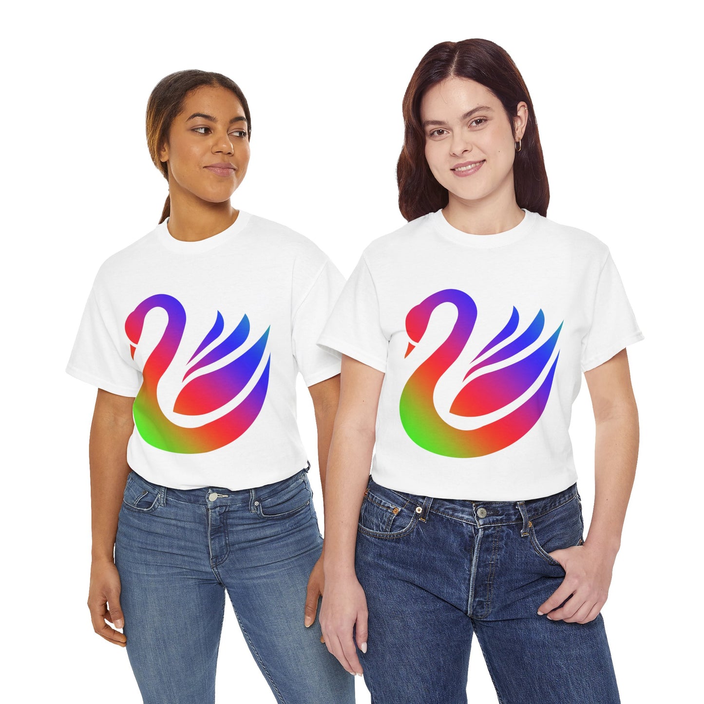Swan Rainbow T-Shirt