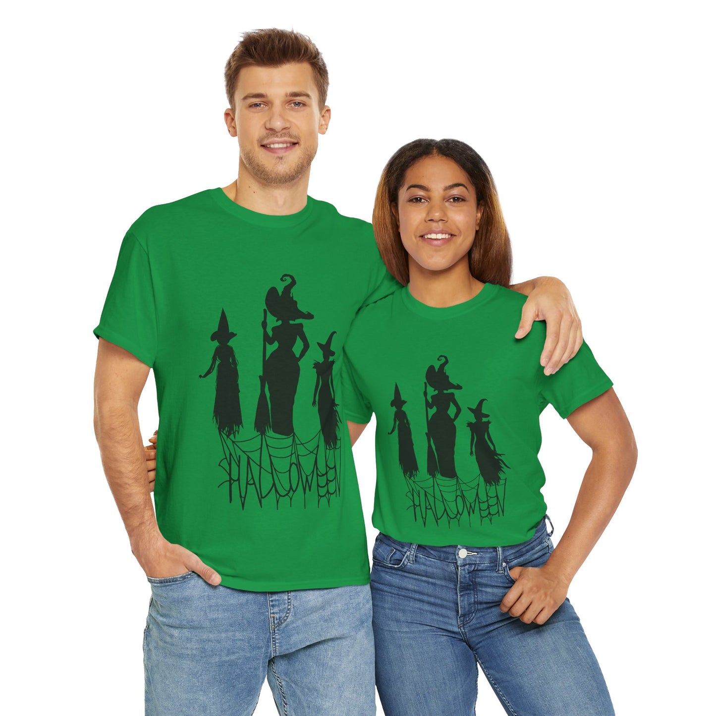 Unisex Heavy Cotton Tee - Three Witches