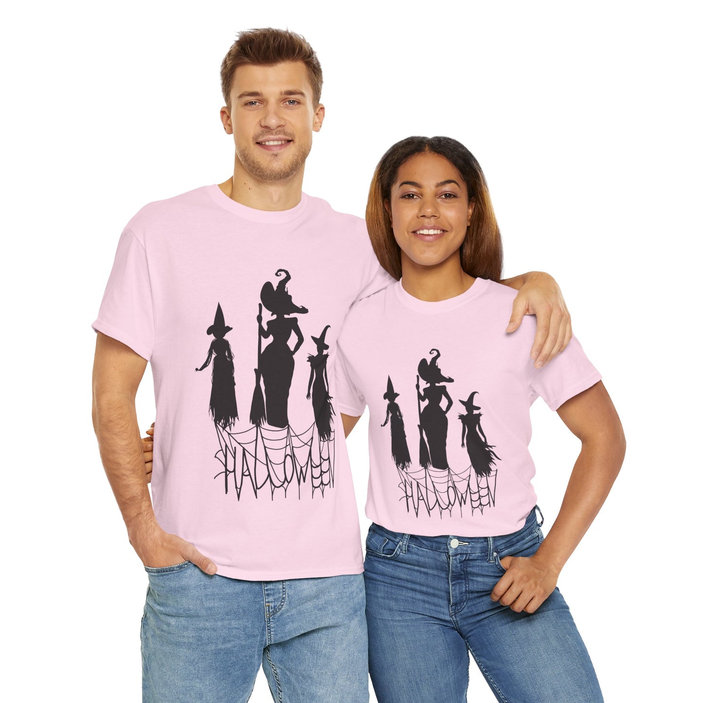 Unisex Heavy Cotton Tee - Three Witches