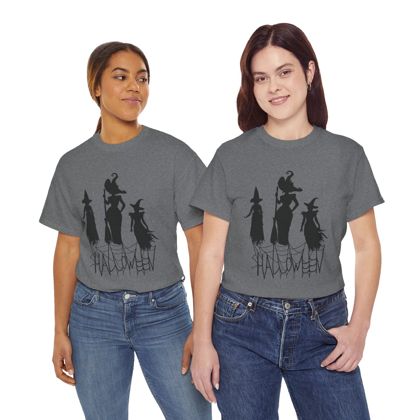 Unisex Heavy Cotton Tee - Three Witches