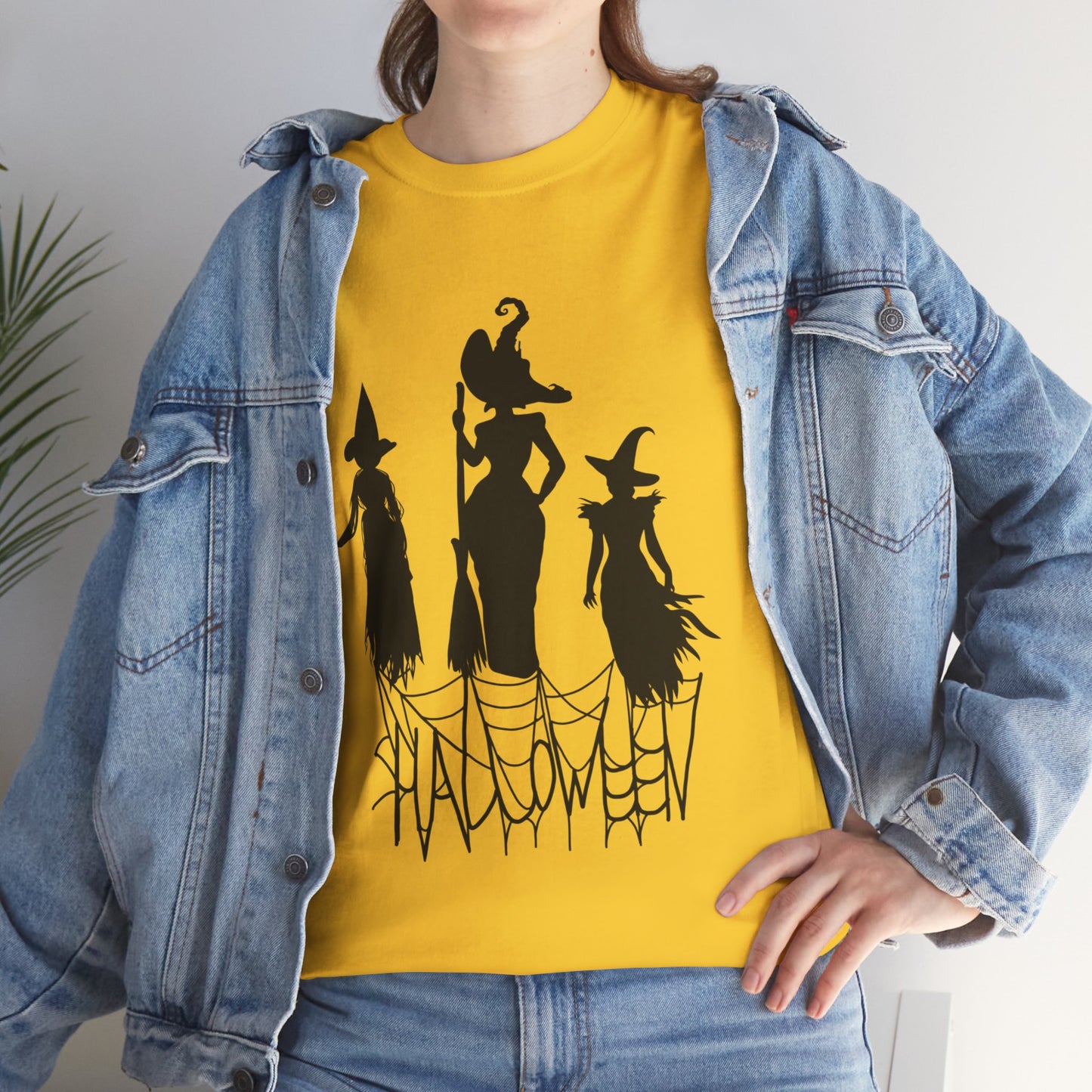 Unisex Heavy Cotton Tee - Three Witches