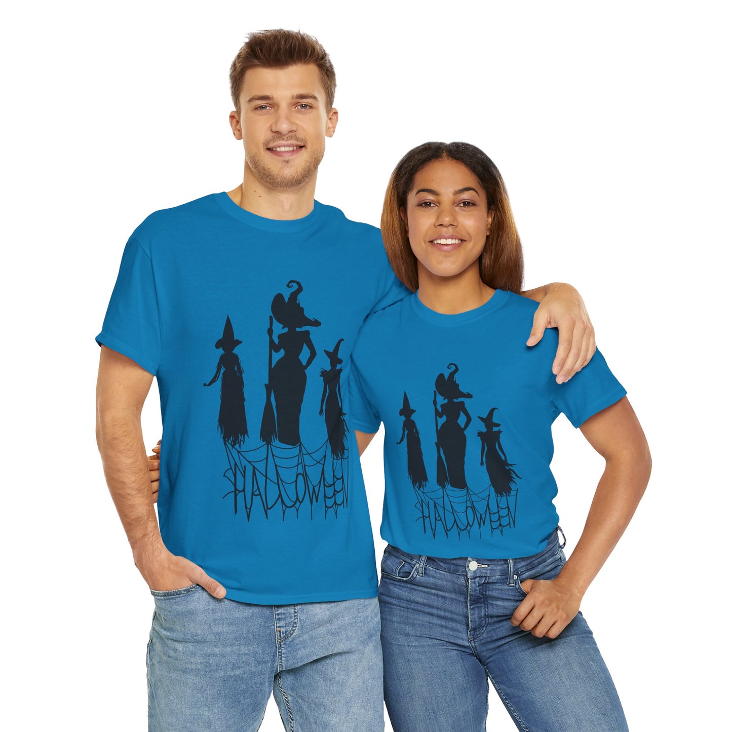 Unisex Heavy Cotton Tee - Three Witches
