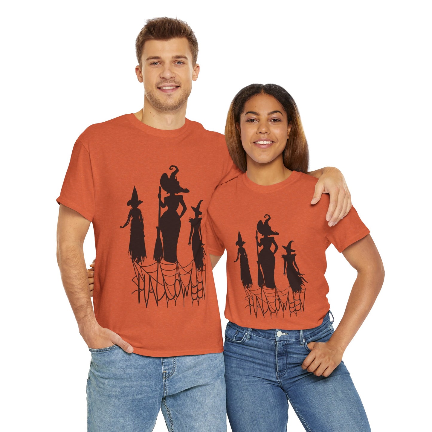 Unisex Heavy Cotton Tee - Three Witches
