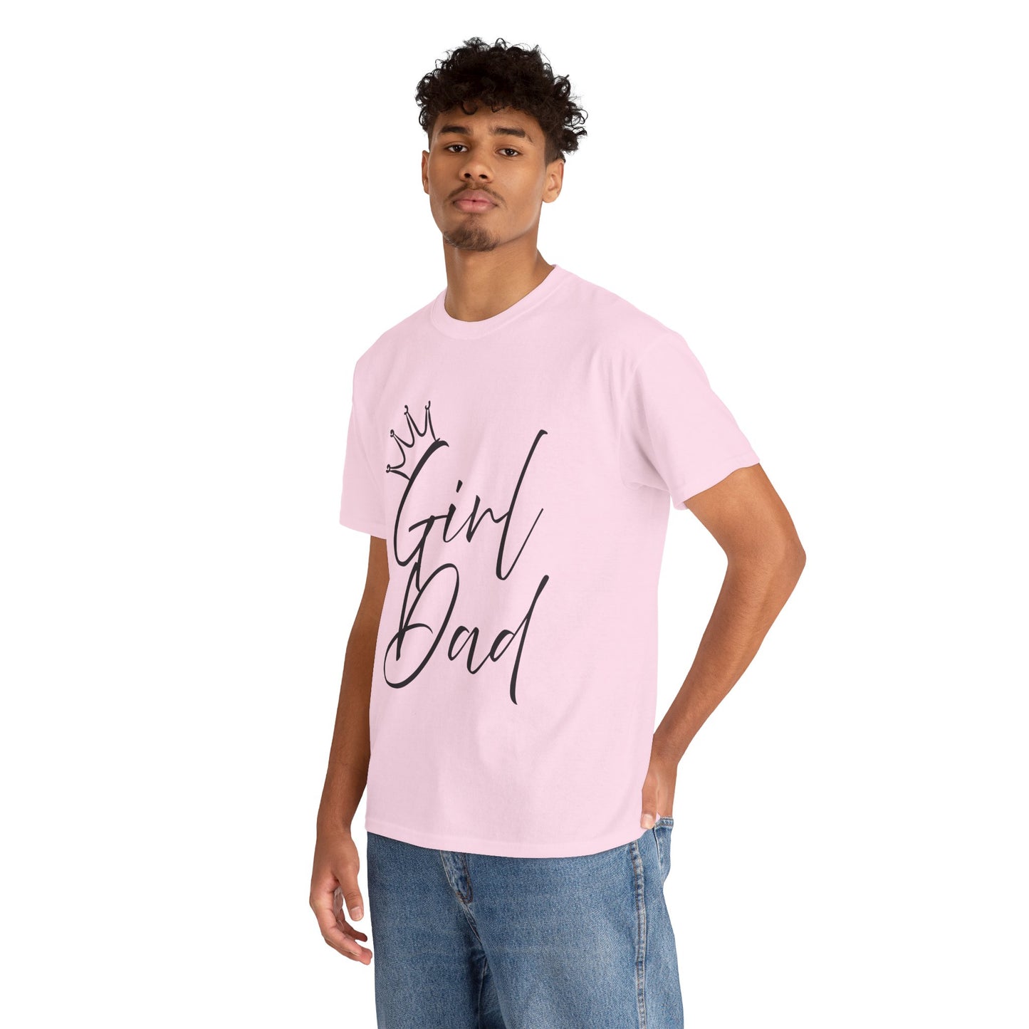 Girl Dad Tee - Unisex Heavy Cotton T-shirt
