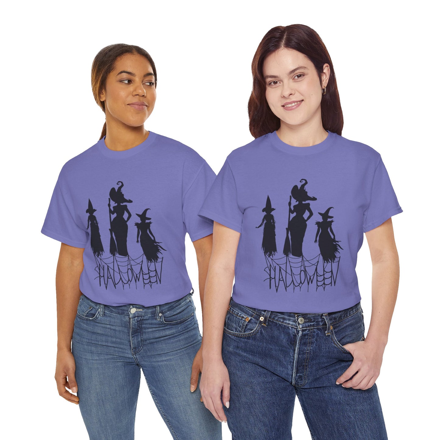 Unisex Heavy Cotton Tee - Three Witches