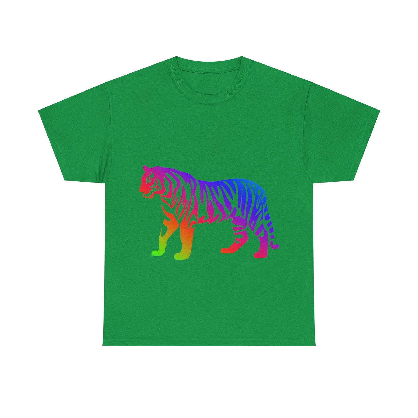 Vibrant, rainbow, colourful tiger. Ideal for any animal or wildlife lover. T-SHIRT