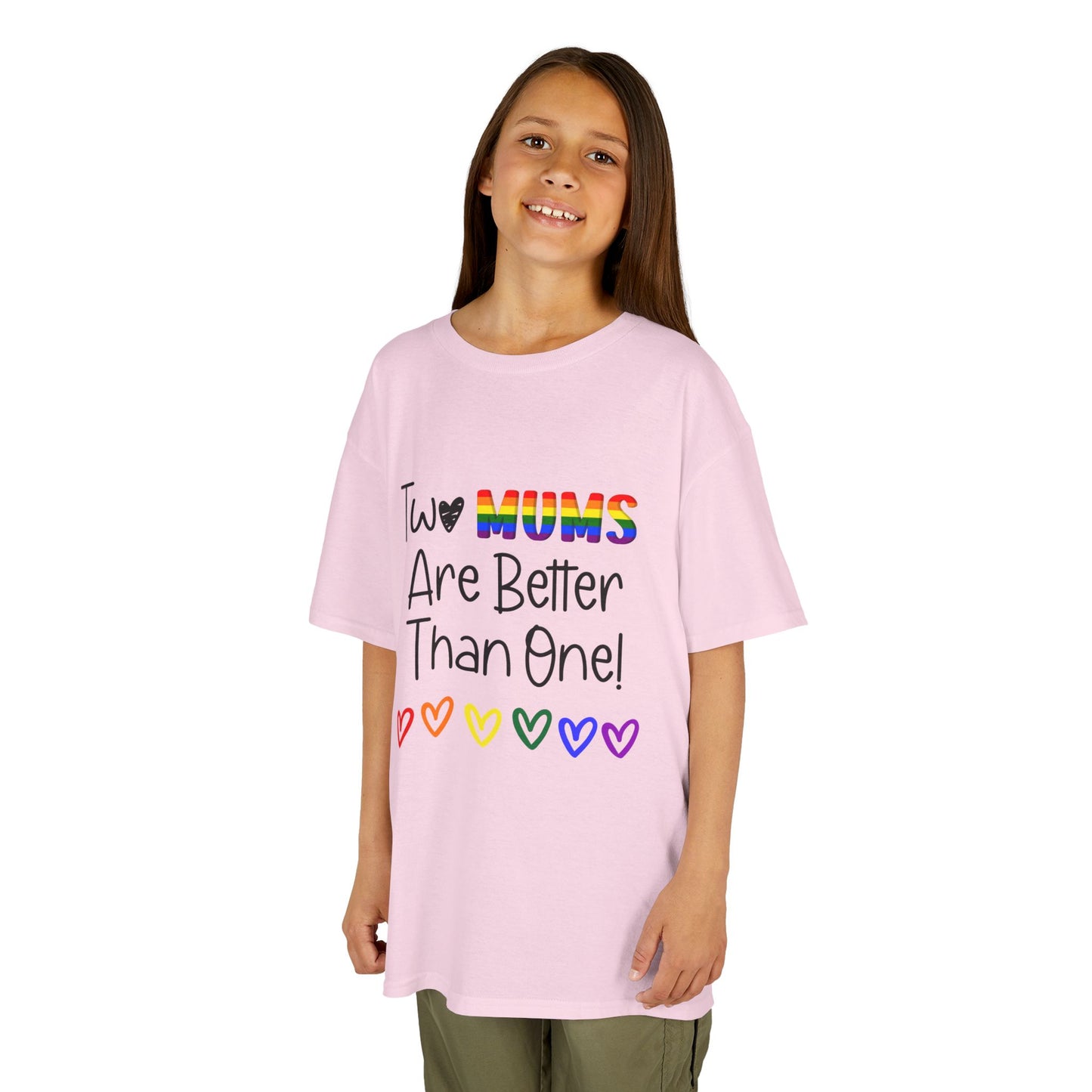 Two Mums Are Better Than One Kid's Pride T-Shirt
