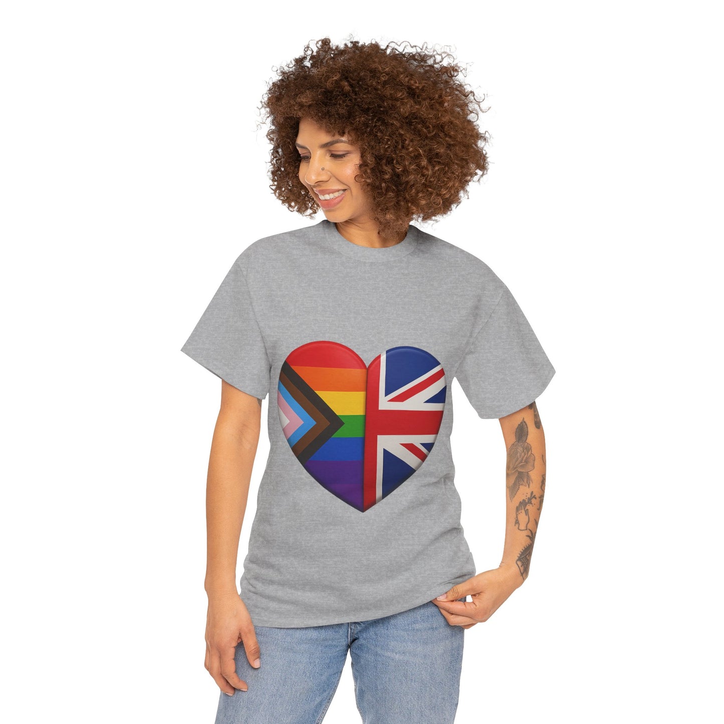 Pride Flag Unisex Tee - Reclaiming the Union Flag
