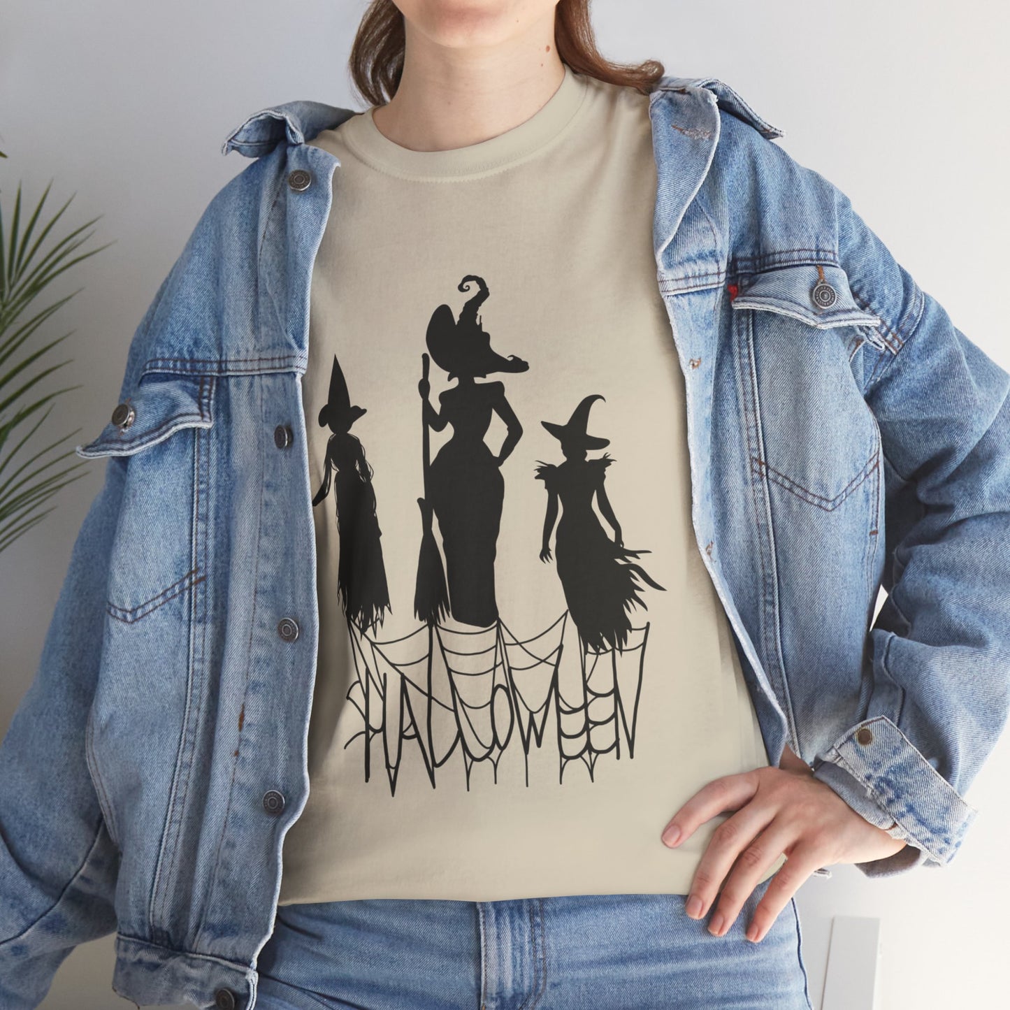 Unisex Heavy Cotton Tee - Three Witches