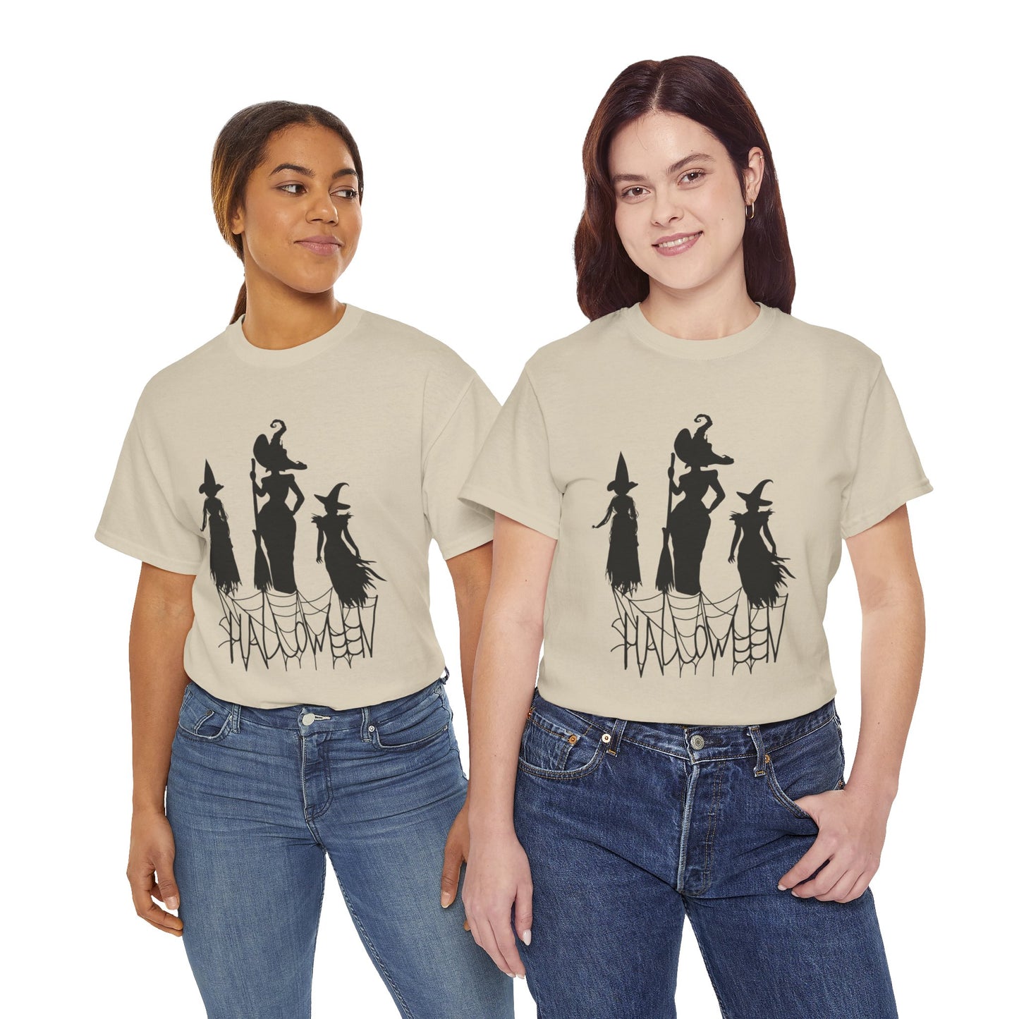 Unisex Heavy Cotton Tee - Three Witches