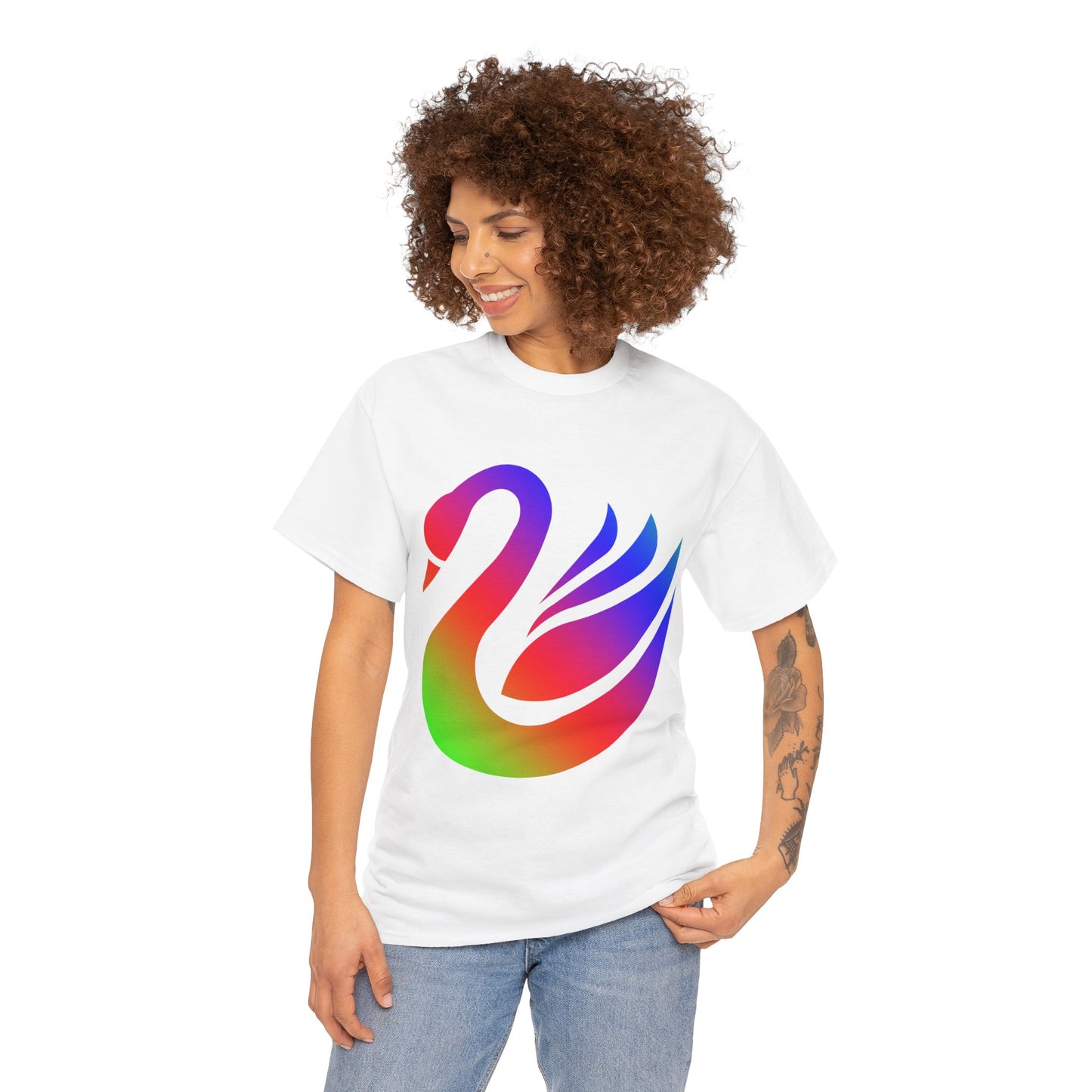 Swan Rainbow T-Shirt
