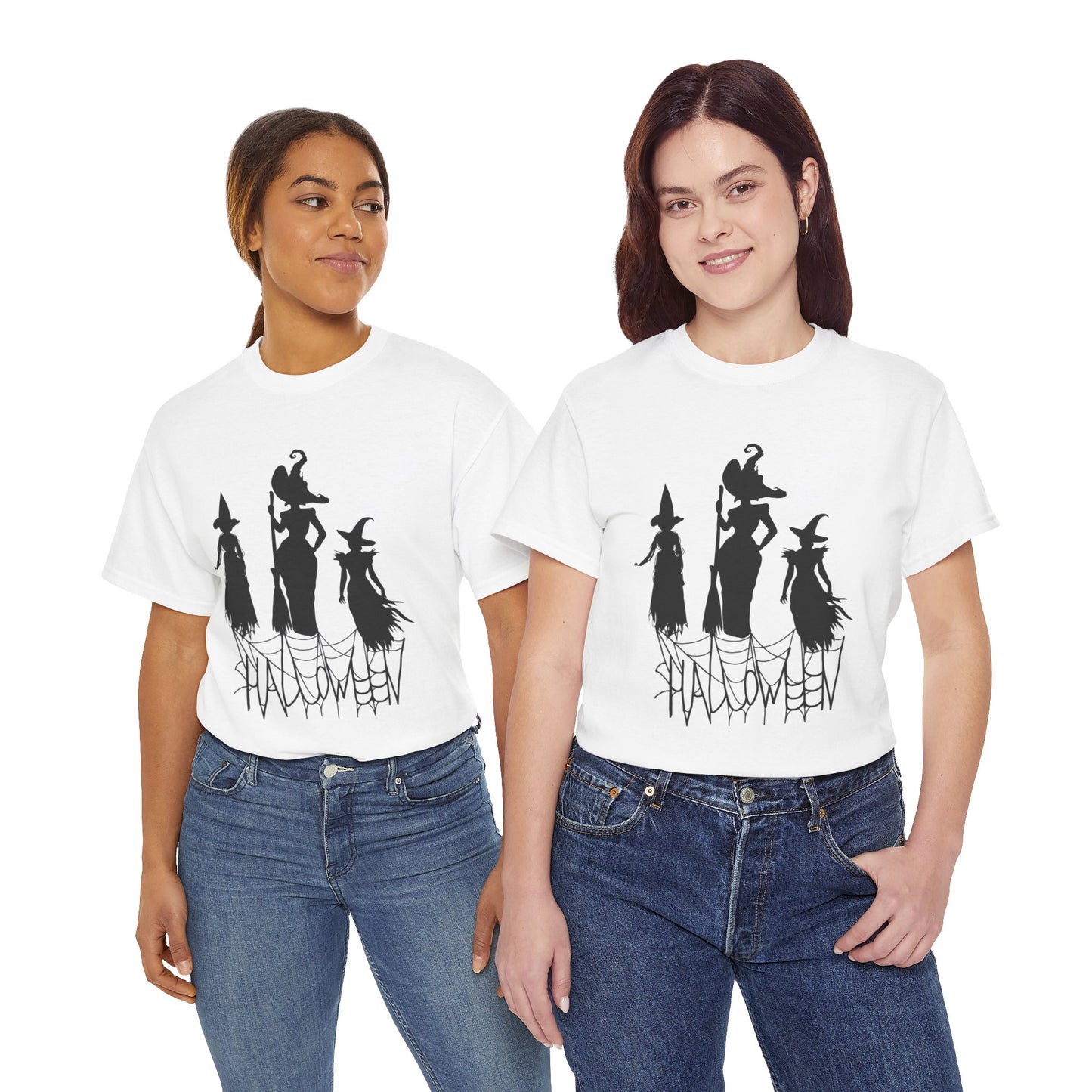 Unisex Heavy Cotton Tee - Three Witches