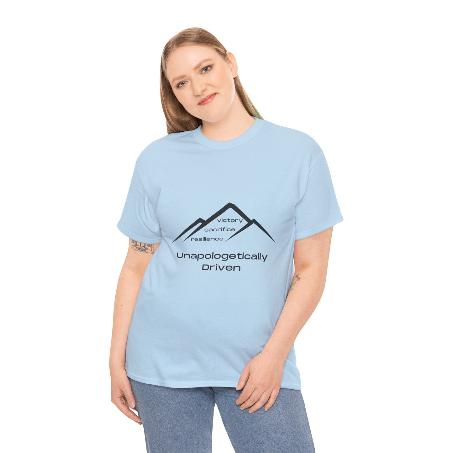 Unapologetically Driven Mountain Unisex Tee
