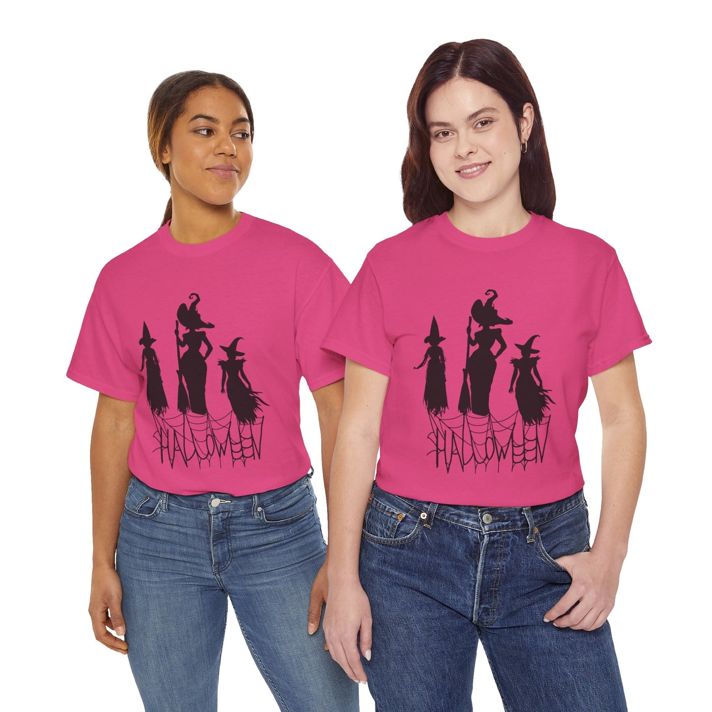 Unisex Heavy Cotton Tee - Three Witches