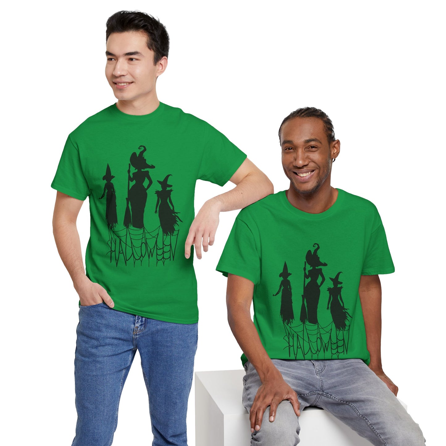 Unisex Heavy Cotton Tee - Three Witches
