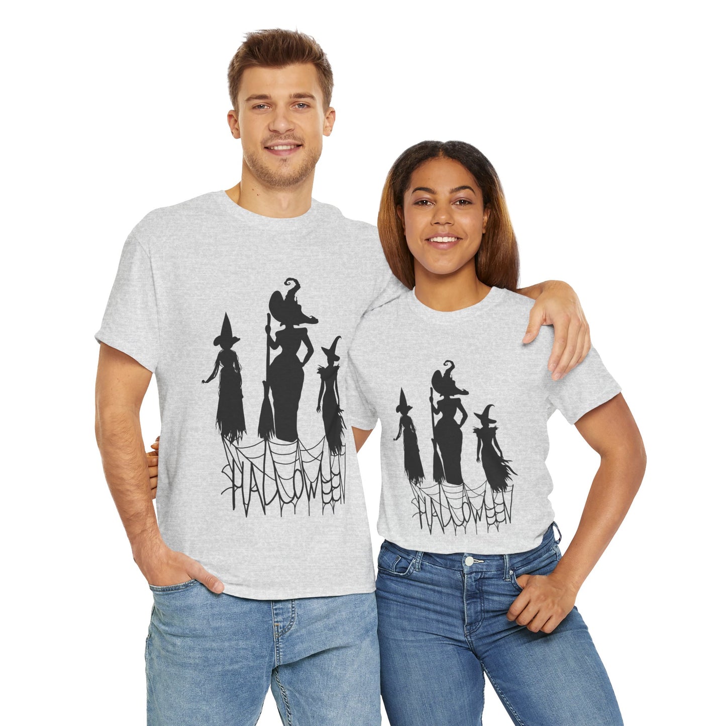 Unisex Heavy Cotton Tee - Three Witches