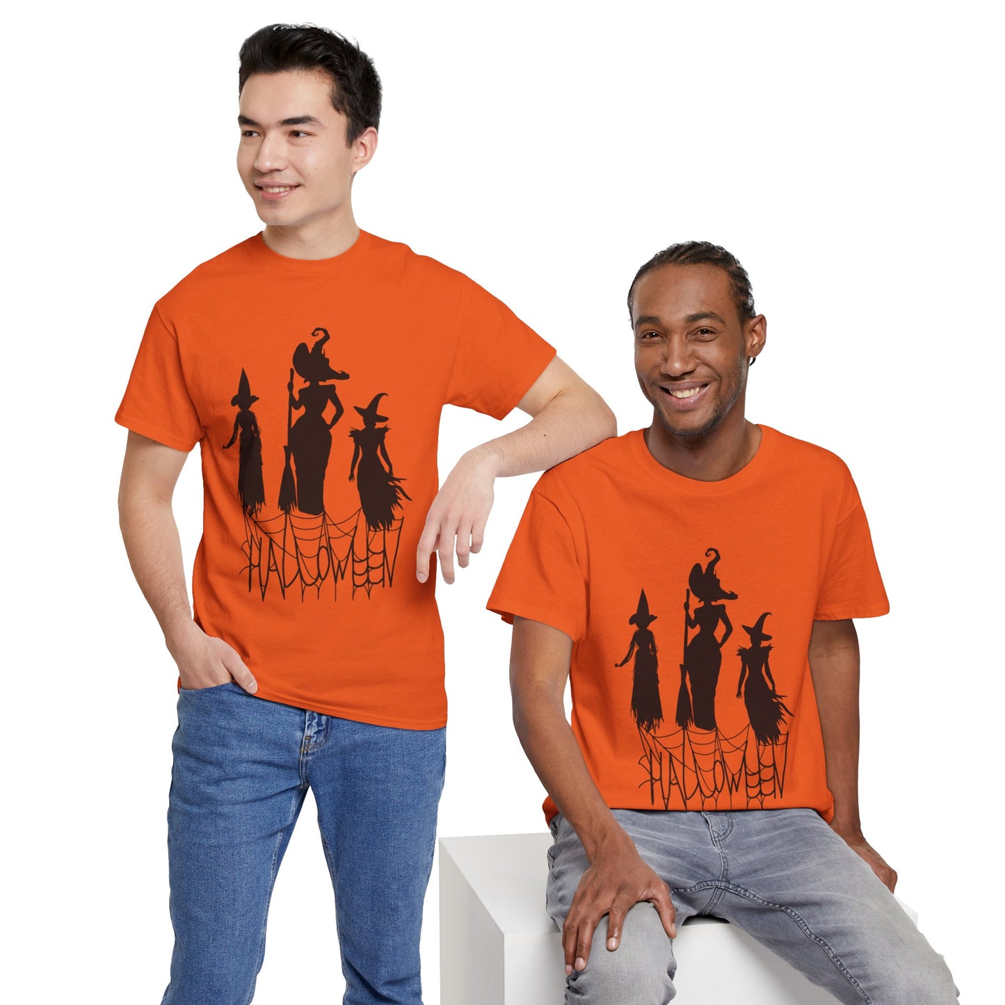 Unisex Heavy Cotton Tee - Three Witches