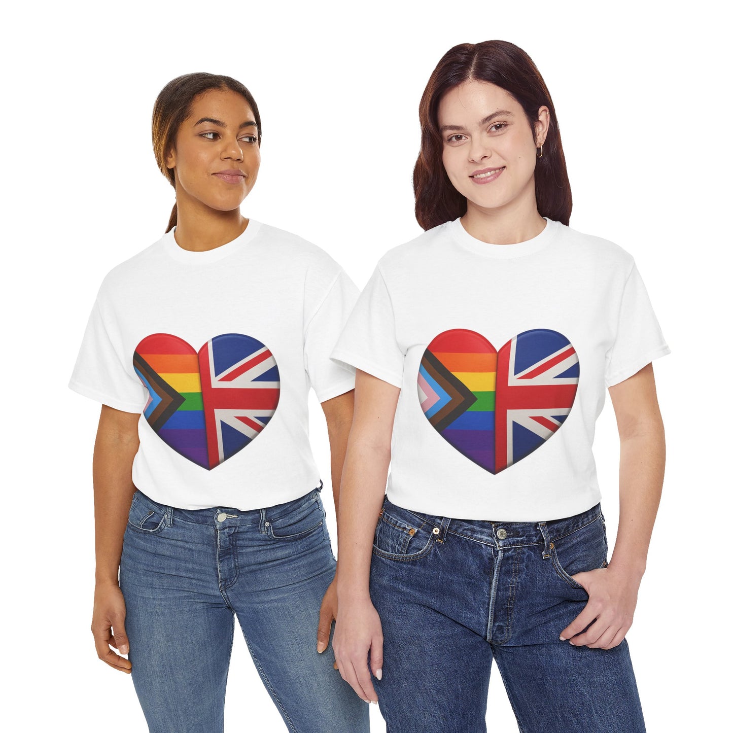 Pride Flag Unisex Tee - Reclaiming the Union Flag