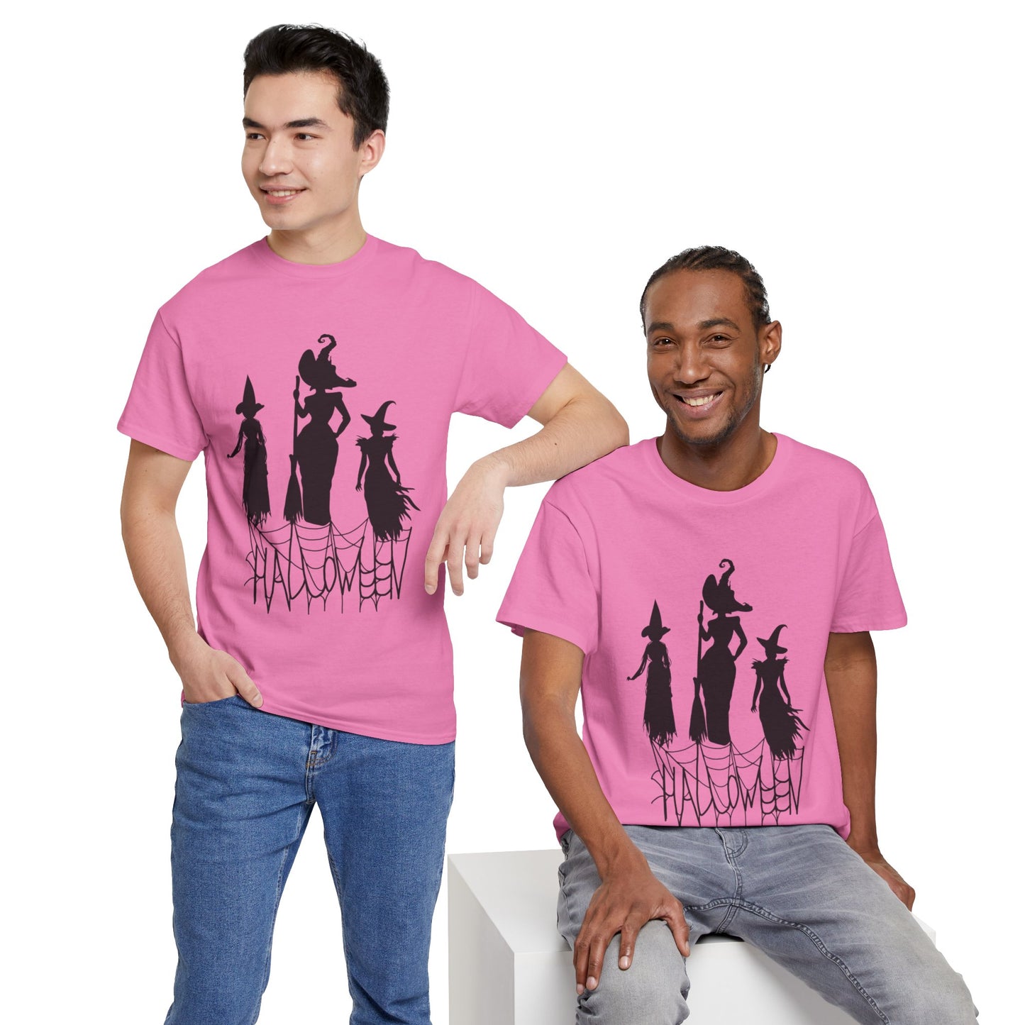 Unisex Heavy Cotton Tee - Three Witches