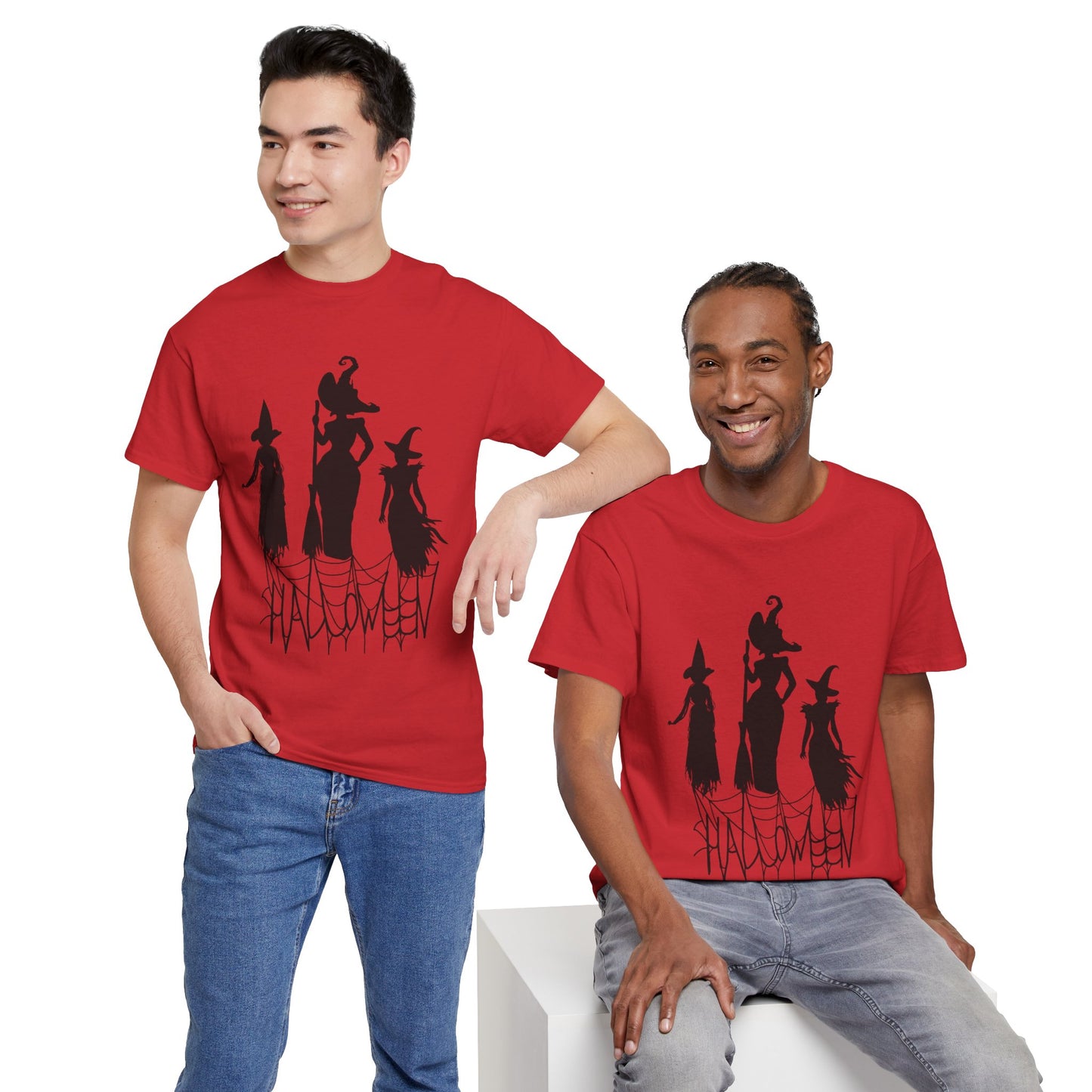 Unisex Heavy Cotton Tee - Three Witches