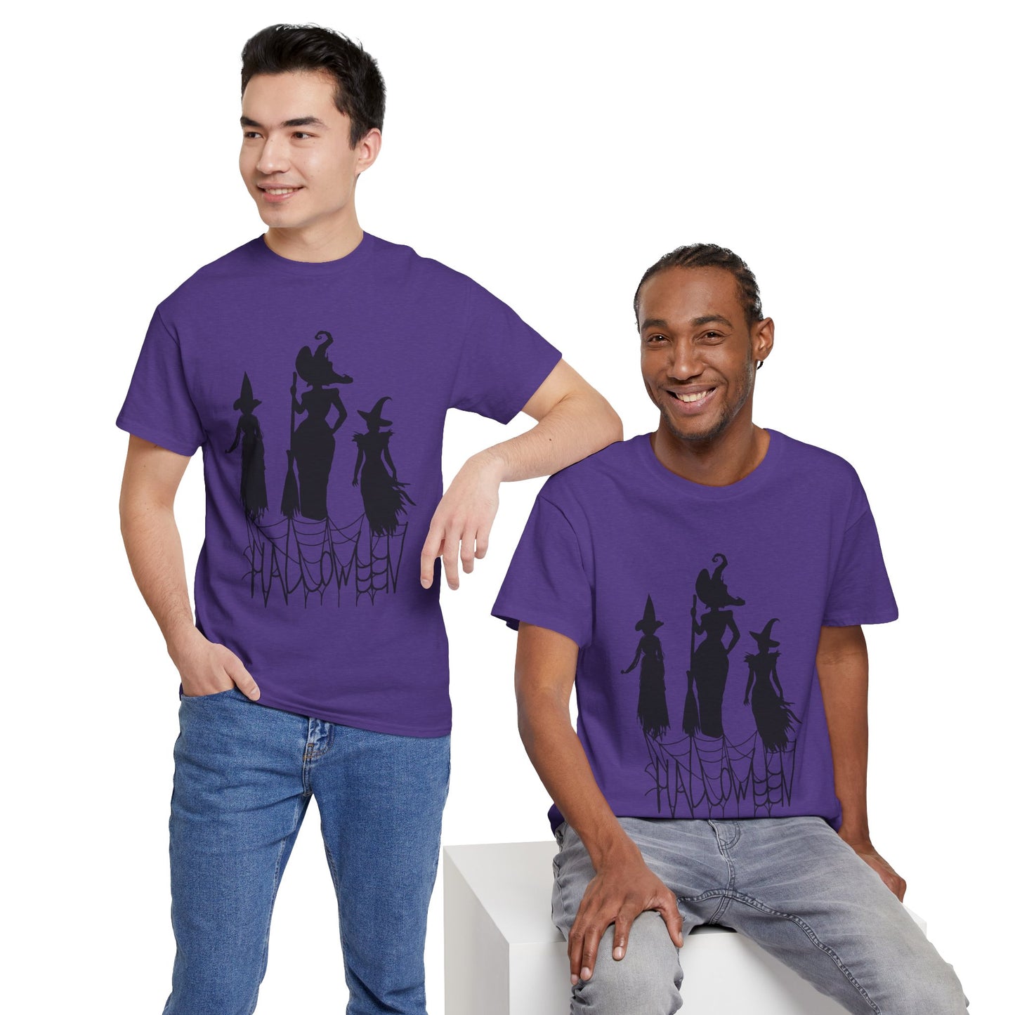 Unisex Heavy Cotton Tee - Three Witches