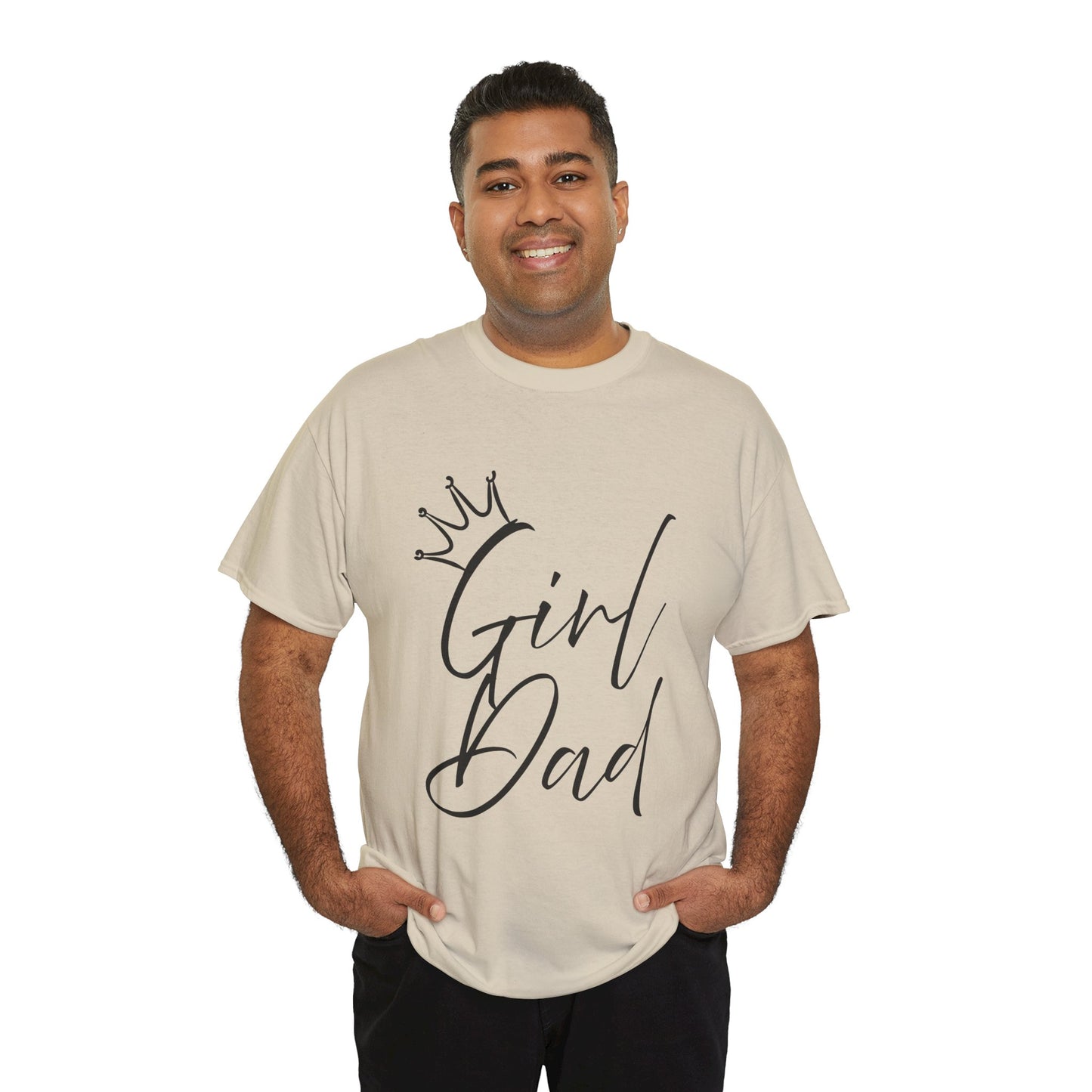 Girl Dad Tee - Unisex Heavy Cotton T-shirt