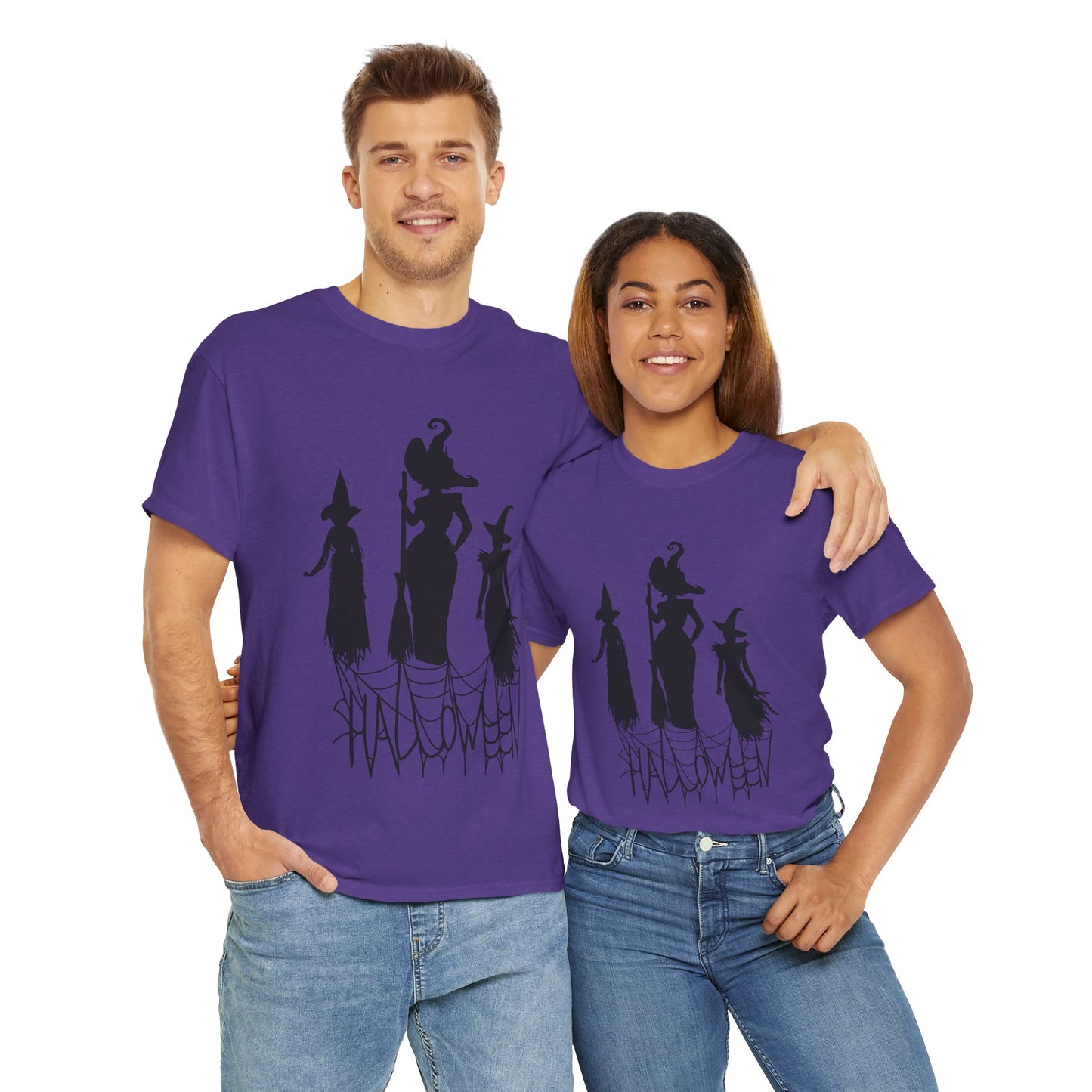 Unisex Heavy Cotton Tee - Three Witches