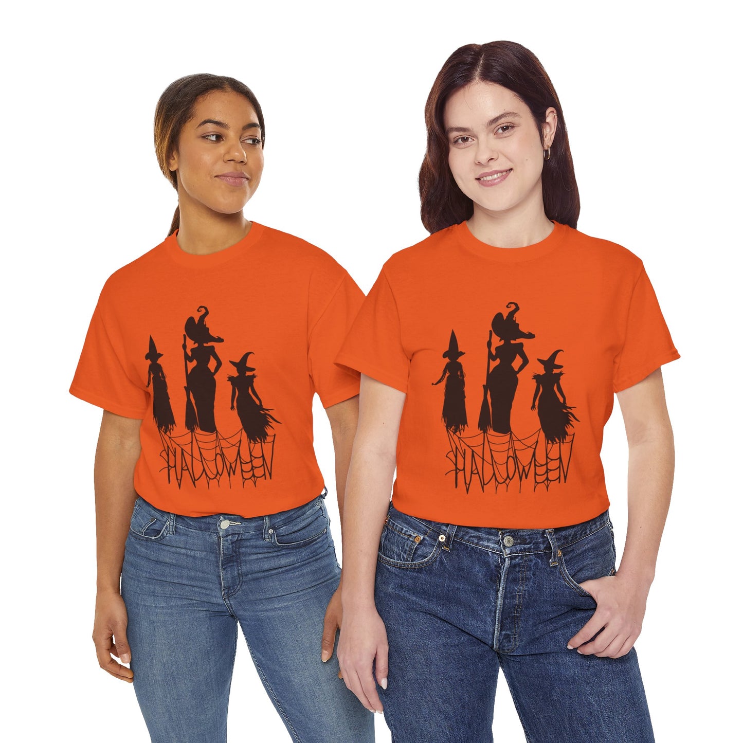 Unisex Heavy Cotton Tee - Three Witches