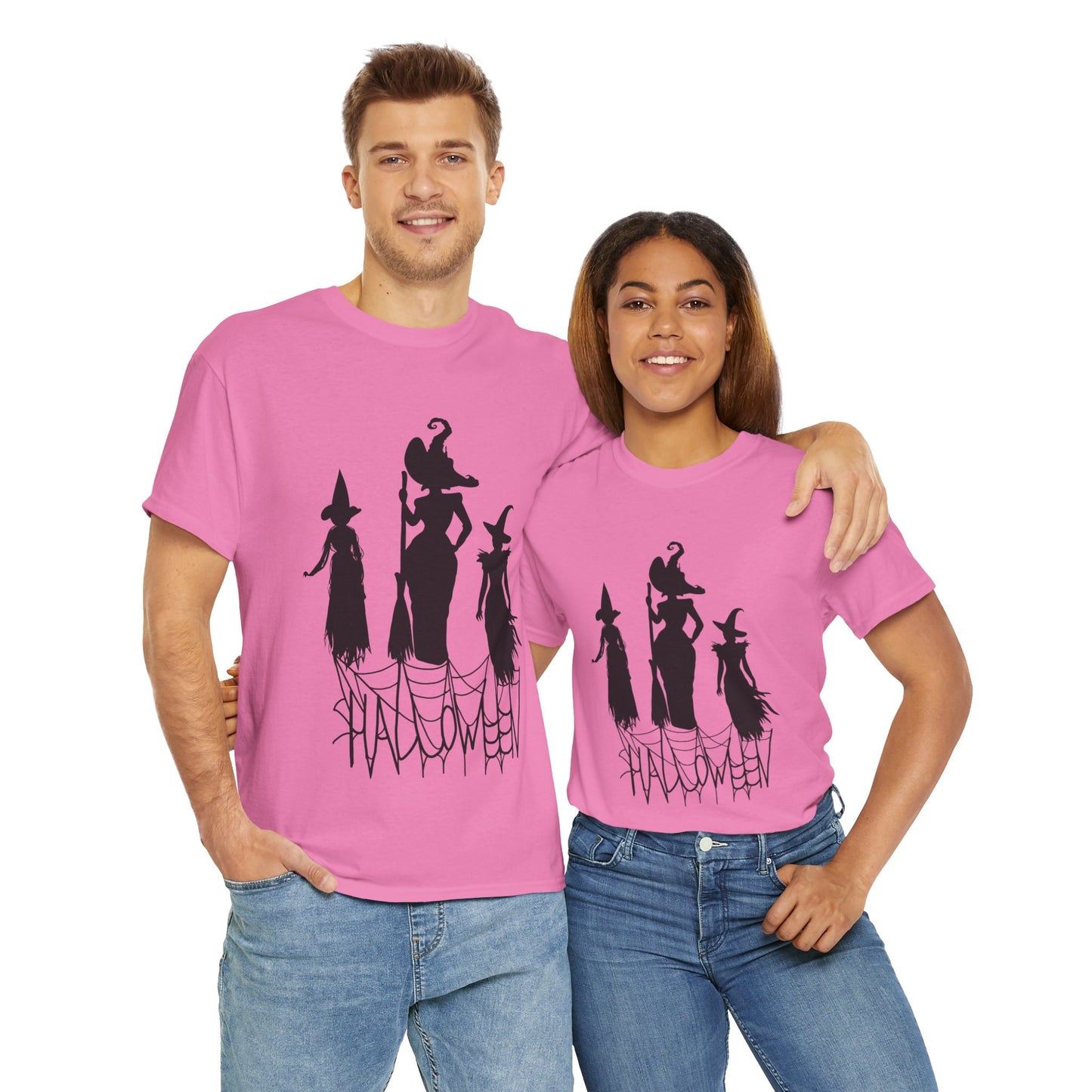 Unisex Heavy Cotton Tee - Three Witches