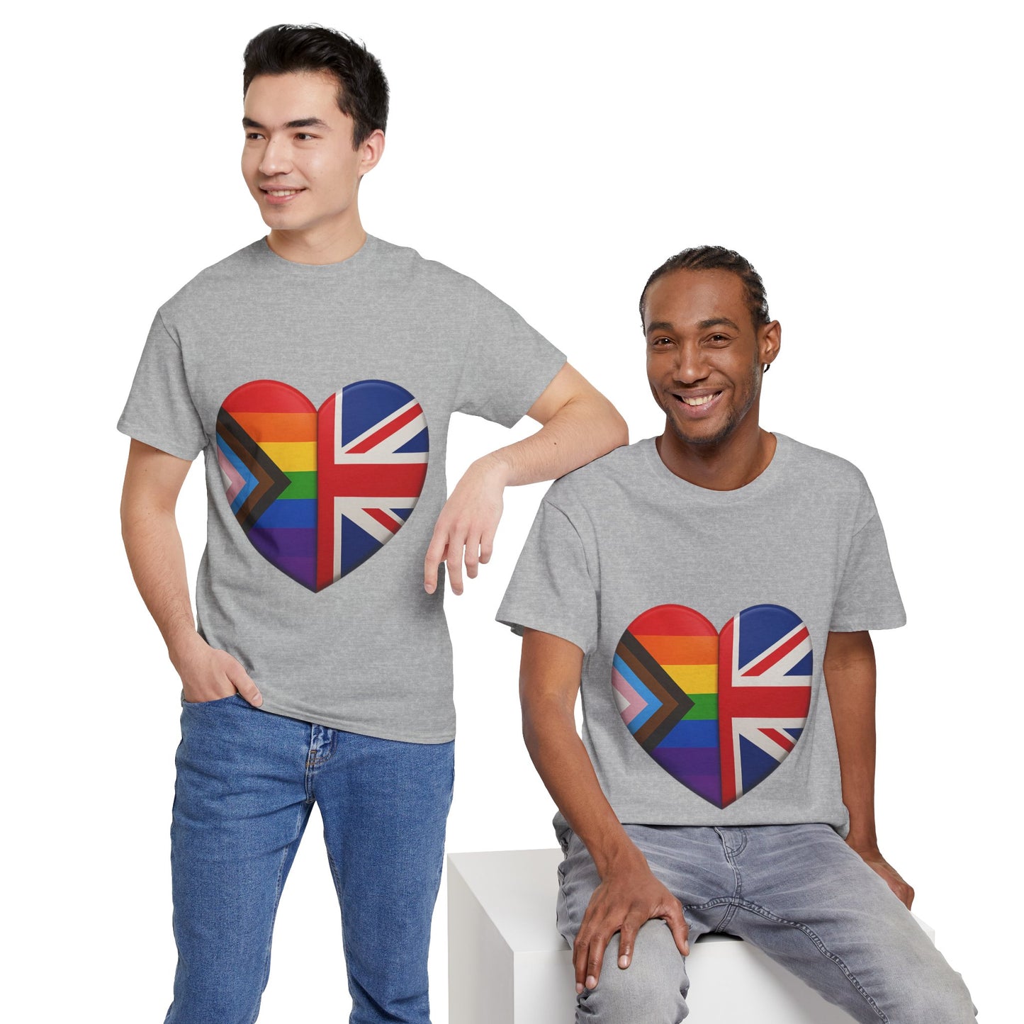 Pride Flag Unisex Tee - Reclaiming the Union Flag