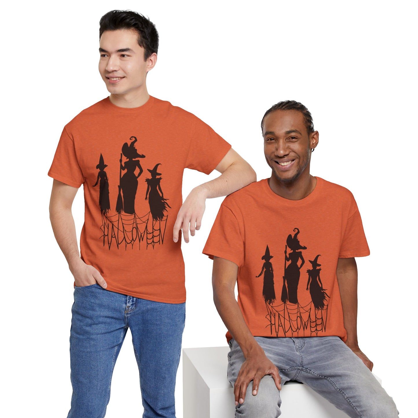 Unisex Heavy Cotton Tee - Three Witches