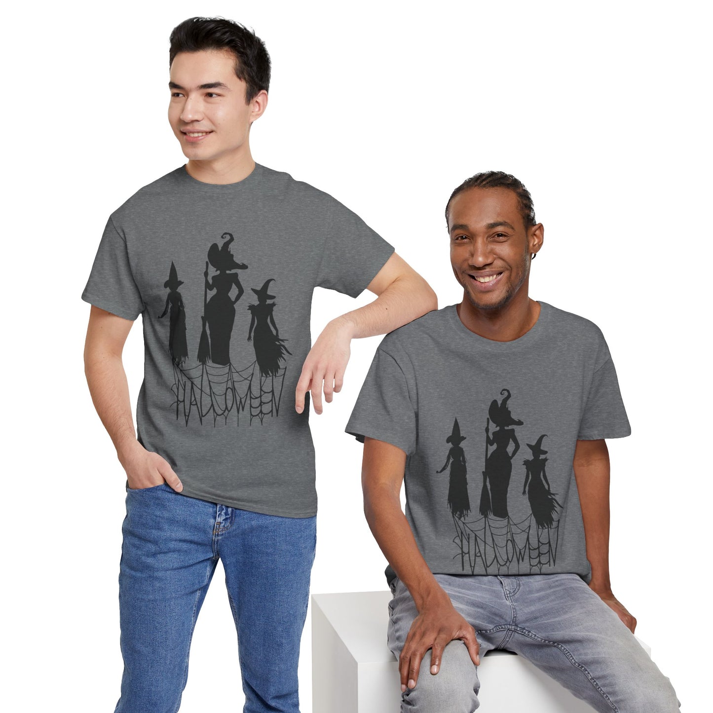 Unisex Heavy Cotton Tee - Three Witches