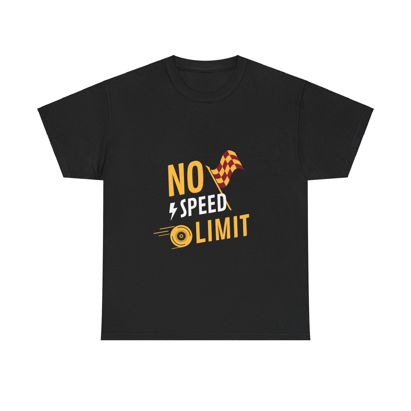Unisex Heavy Cotton Tee - No Speed Limit