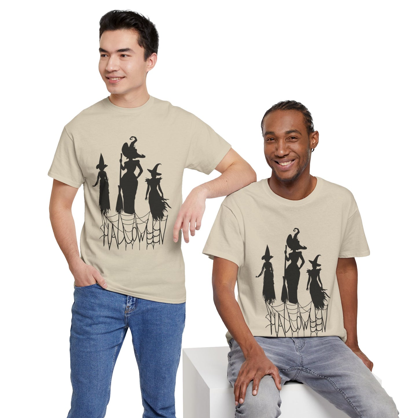 Unisex Heavy Cotton Tee - Three Witches