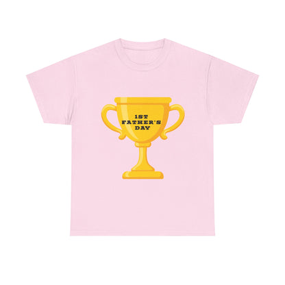 First Father's Day Tee - Unisex Heavy Cotton