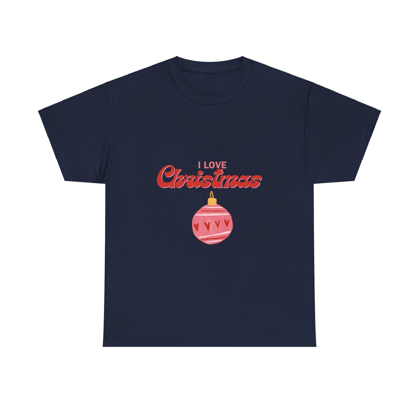 I Love Christmas - Unisex Heavy Cotton Tee