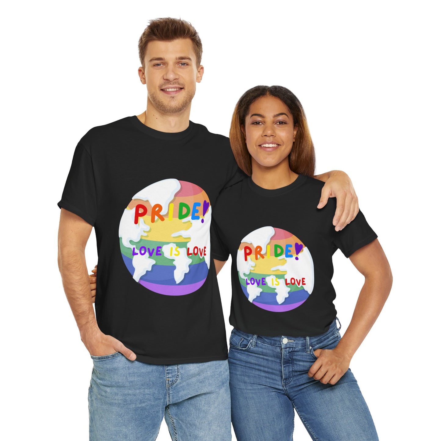 Unisex Heavy Cotton Tee - Pride Planet