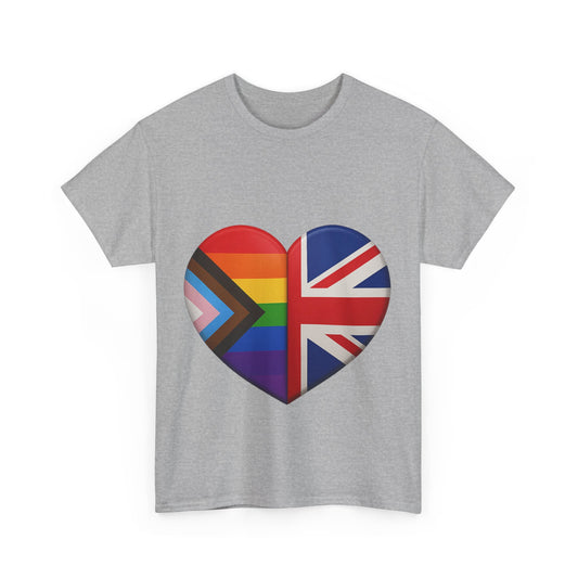 Pride Flag Unisex Tee - Reclaiming the Union Flag