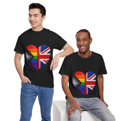Pride Flag Unisex Tee - Reclaiming the Union Flag