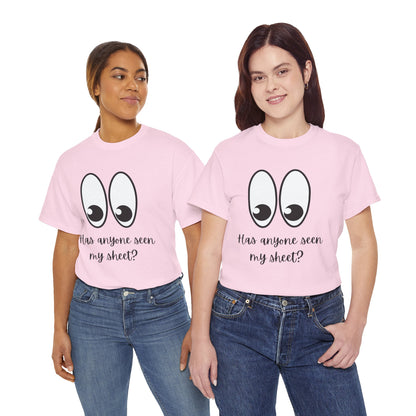 Unisex Heavy Cotton Tee - Sheet