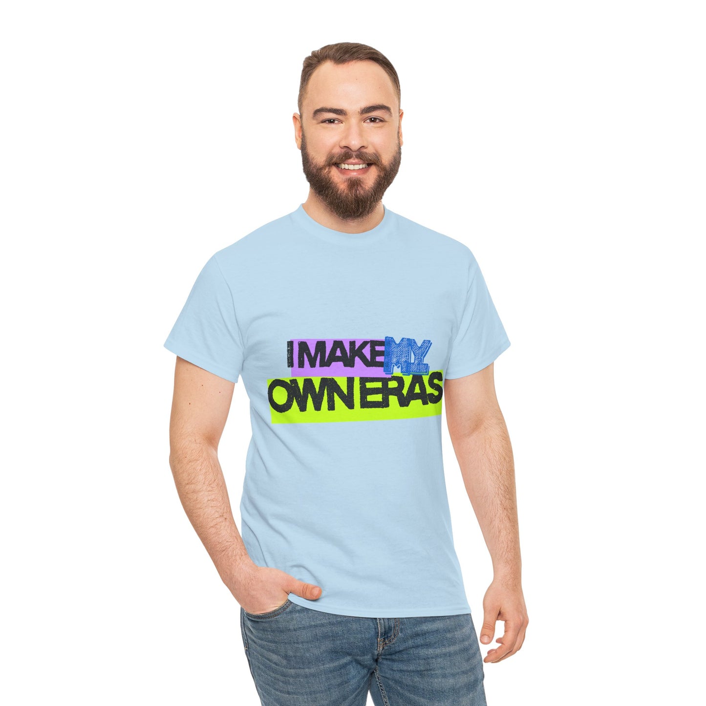 Statement tee with 'I Make My Own Eras' design — inspired by Unapologetic Icon - Taylor Swift. Fashion for bold self-expression.