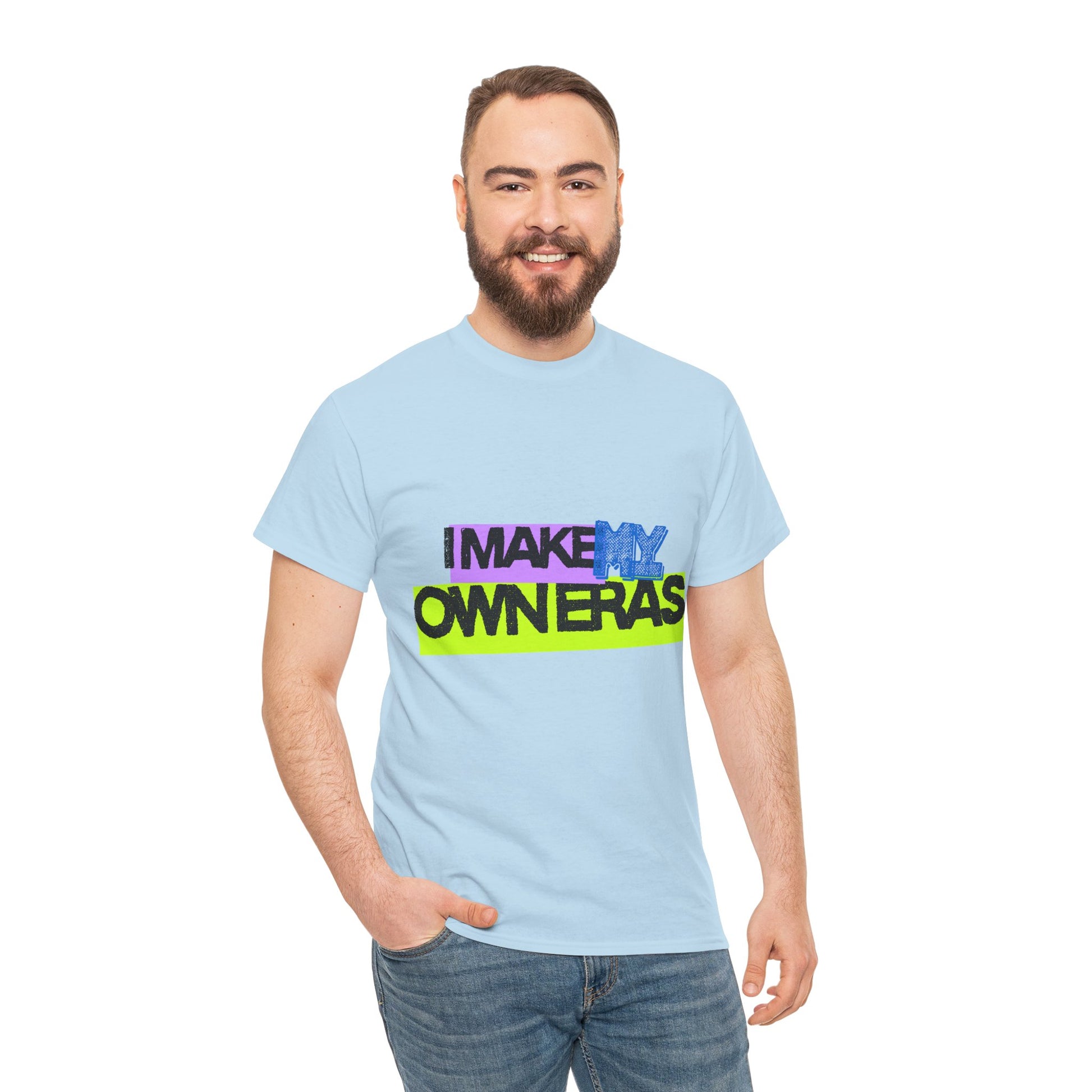 Statement tee with 'I Make My Own Eras' design — inspired by Unapologetic Icon - Taylor Swift. Fashion for bold self-expression.