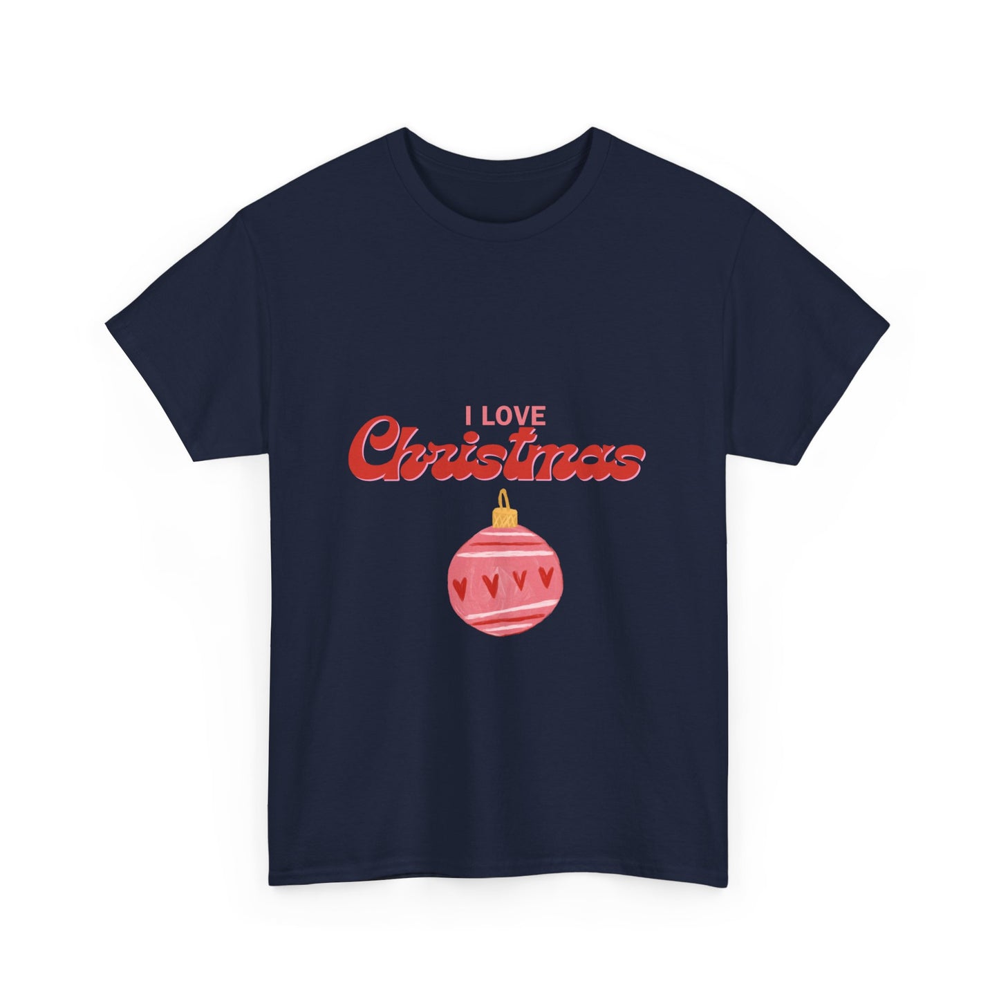 I Love Christmas - Unisex Heavy Cotton Tee