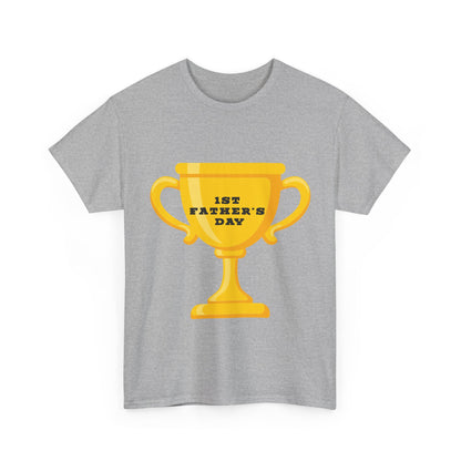 First Father's Day Tee - Unisex Heavy Cotton