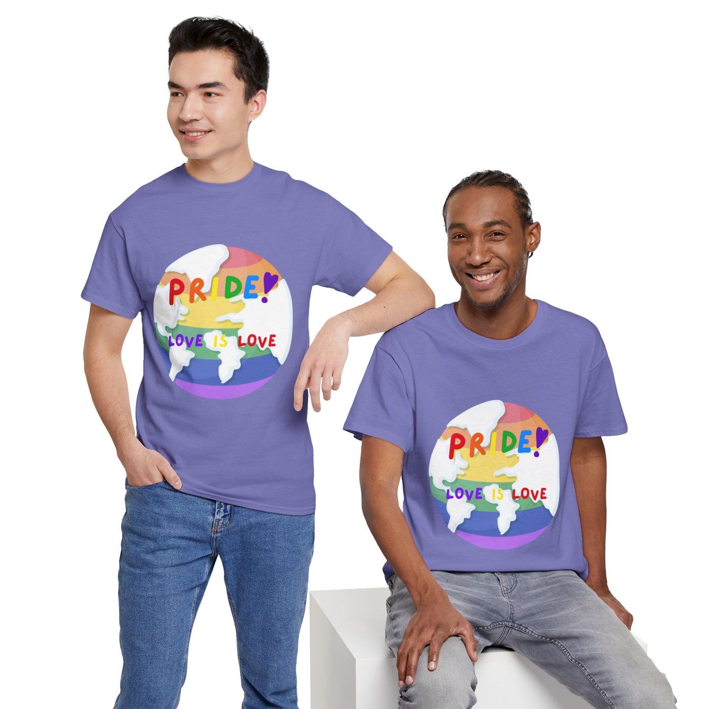 Unisex Heavy Cotton Tee - Pride Planet