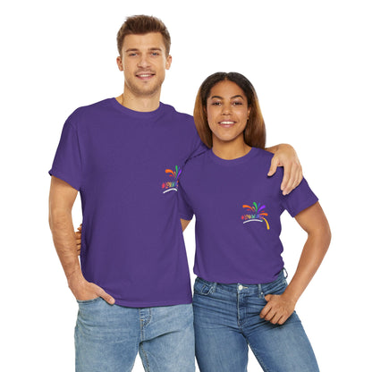 Unisex Heavy Cotton Tee - Love Wins Splatter Mini