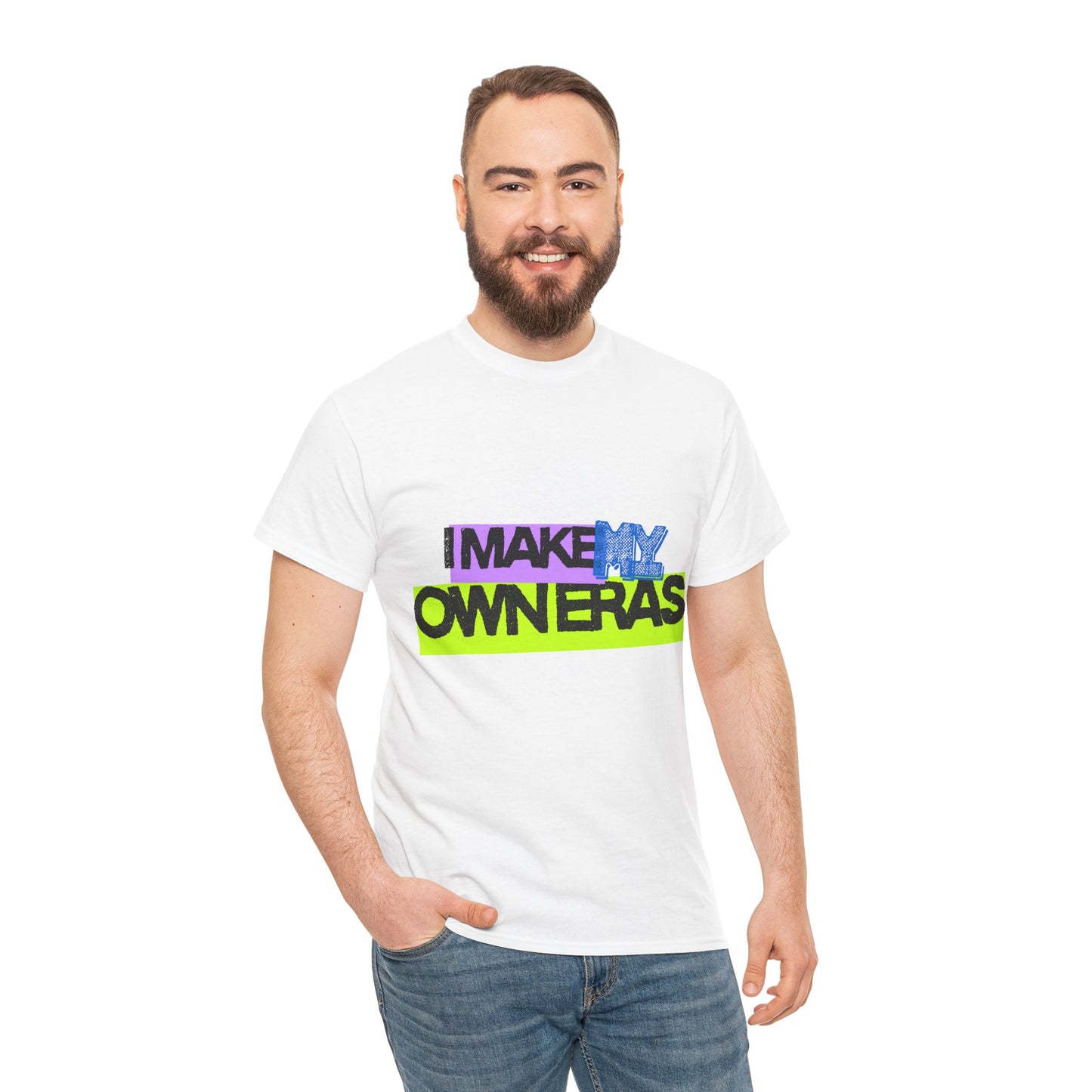 Statement tee with 'I Make My Own Eras' design — inspired by Unapologetic Icon - Taylor Swift. Fashion for bold self-expression.