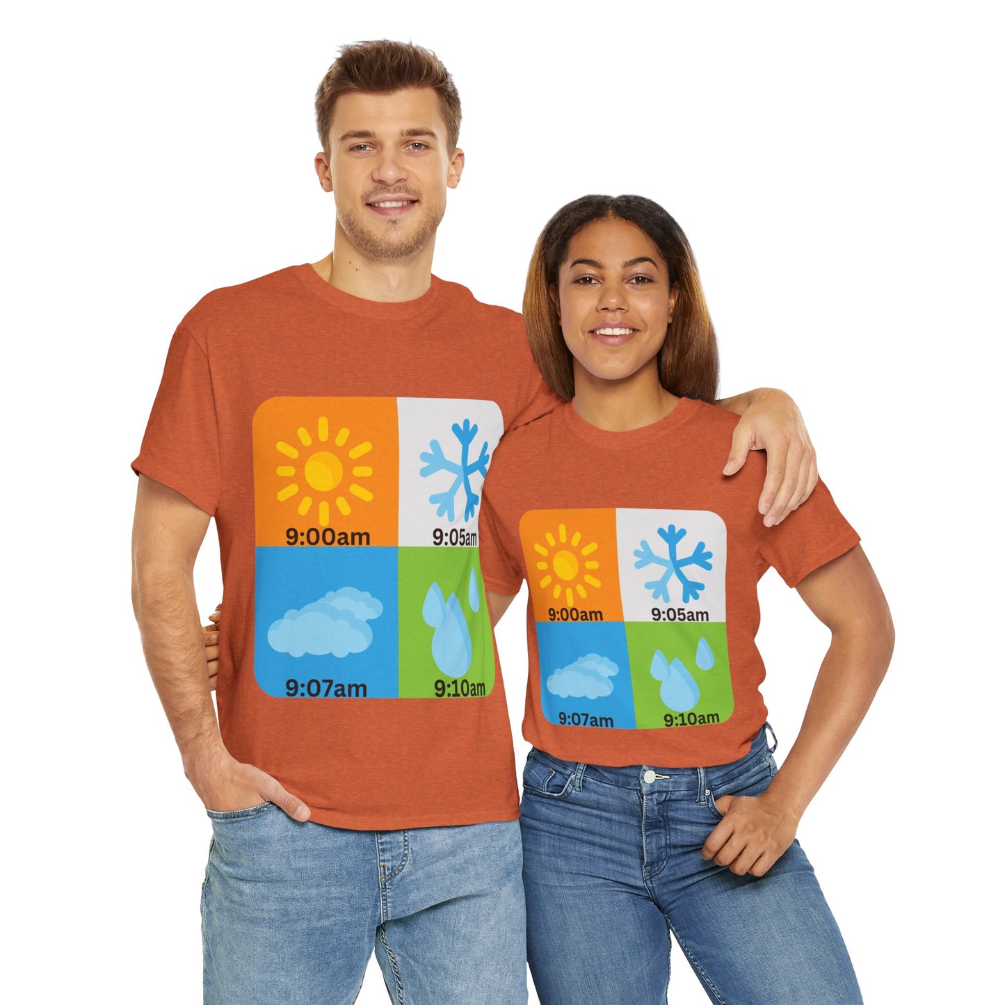 Unisex Heavy Cotton Tee - Weather Times